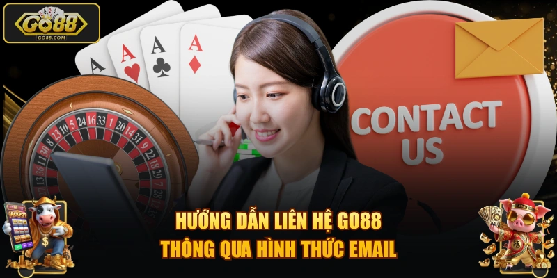 Hướng dẫn liên hệ GO88 thông qua hình thức email